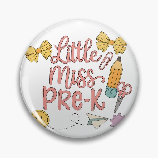 Item preview, Little miss pre-k grad png designed and sold by PixelBlooming.