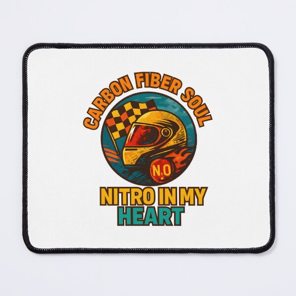 Item preview, Carbon Fiber Soul - Nitro in My Heart - Motorsport designed and sold by inkNext.