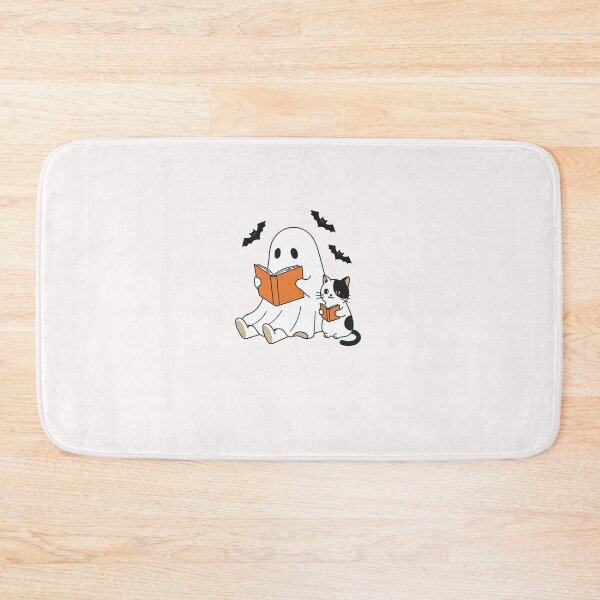 Item preview, Cute Halloween Ghost Reading Book designed and sold by MOHITSALVI.
