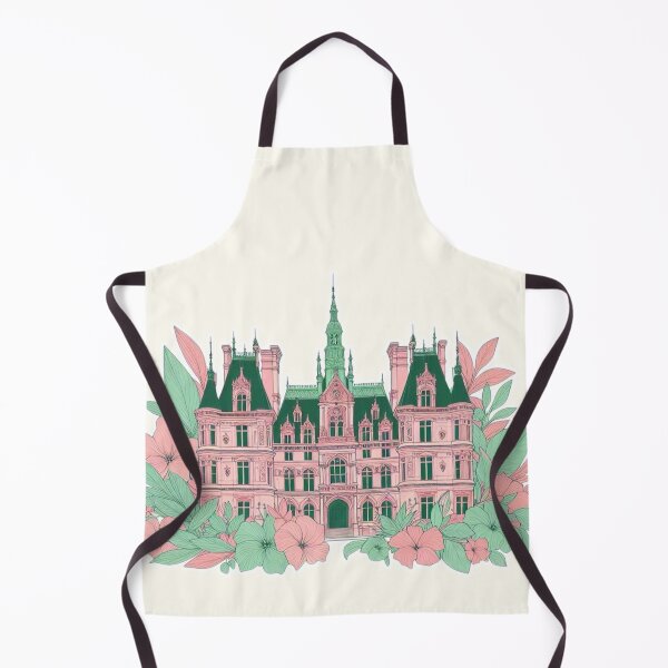 Item preview, French Castle - Modern Chateaucore Aesthetic Wall Art designed and sold by Sugar Wisdom .
