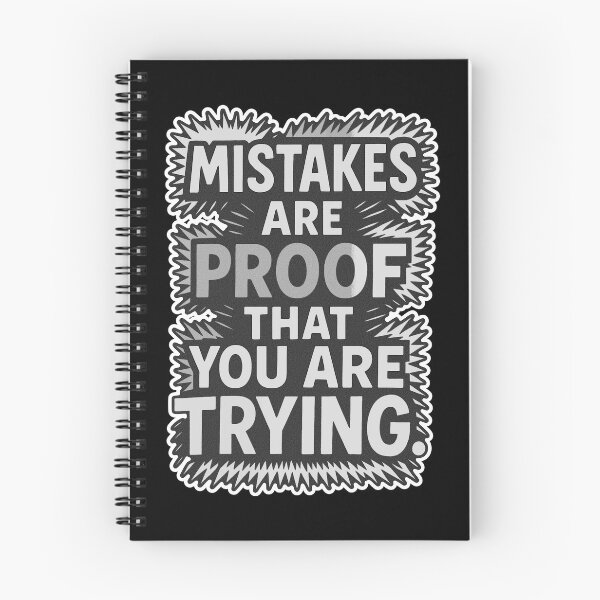 Item preview, Mistakes are Proof That You are Trying designed and sold by Adelberton.