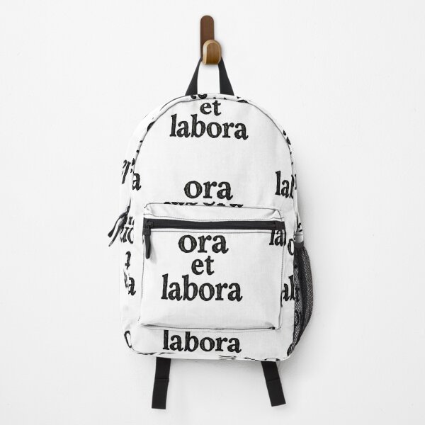 Item preview, Pray And Work Monk Motto Ora et labora designed and sold by JanChryzostom.