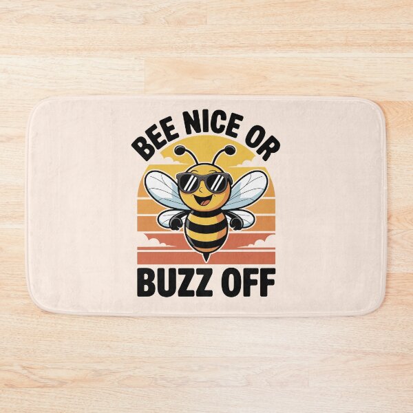 Item preview, Bee Nice or Buzz Off – Cool Bee designed and sold by shokA Design.