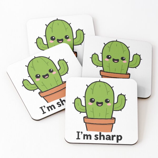 Item preview, Kawaii cactus - I’m sharp designed and sold by ShadowLines.