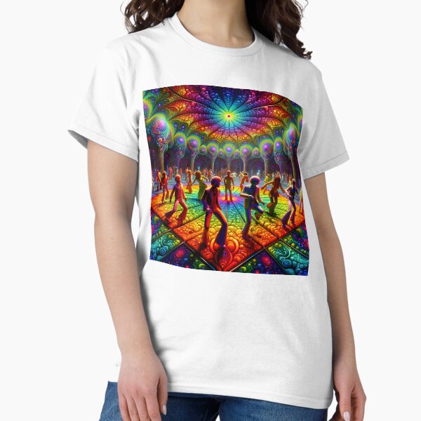 Item preview, A.I. Psychedelic Fractal Groovy People 8K 0002 FunFractals ChromaDepth 3D designed and sold by FunFractals.