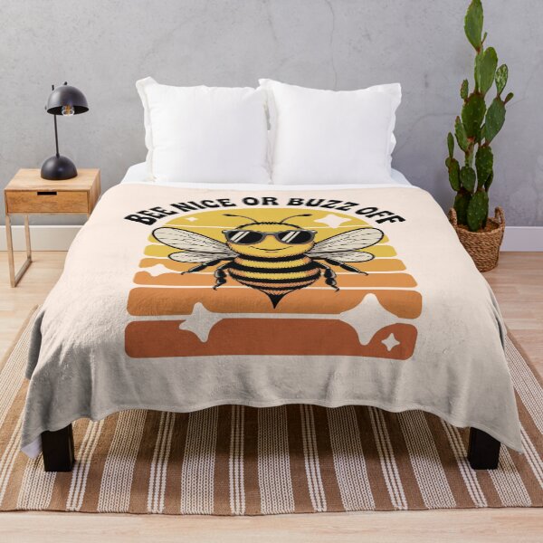 Item preview, Bee Nice or Buzz Off – Cool Bee designed and sold by shokA Design.