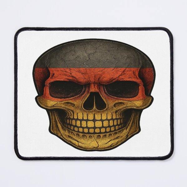 Item preview, Vintage German Flag Skull – Bold German Pride with Eagle Spirit  designed and sold by Globalcitytees.