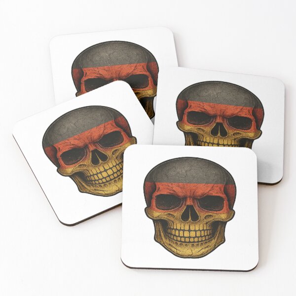 Item preview, Vintage German Flag Skull – Bold German Pride with Eagle Spirit  designed and sold by Globalcitytees.