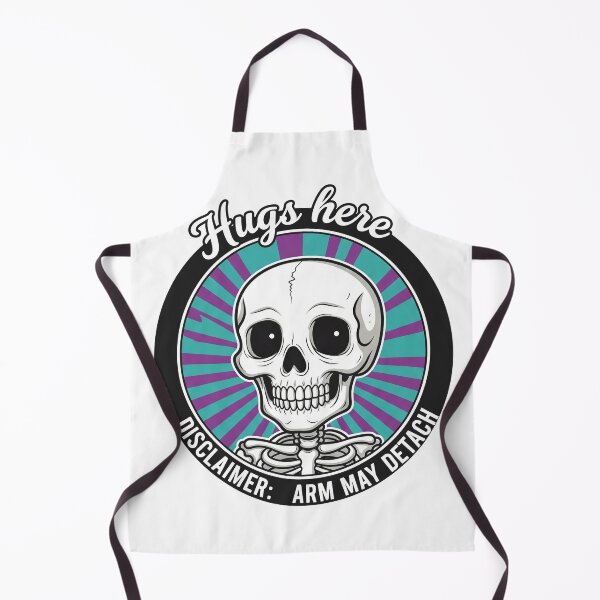 Item preview, Hugs Here Disclaimer: Arm May Detach Skeleton designed and sold by Owcomm.