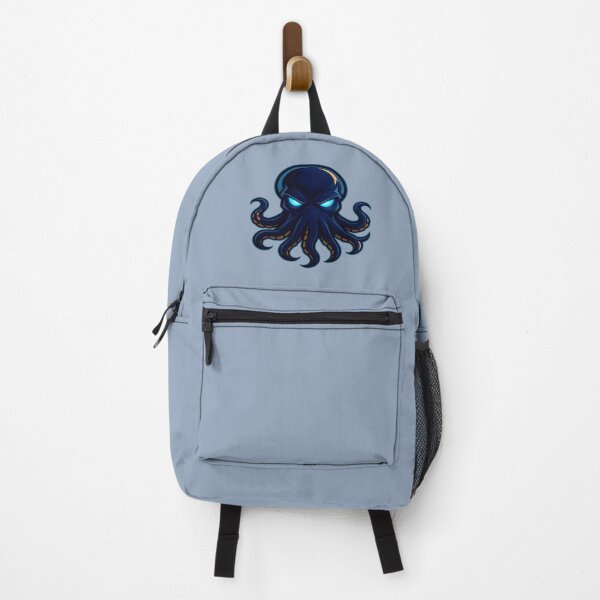 Item preview, Glowing Eyes Octopus - Dark Aquatic Monster Art designed and sold by Dakson Design - Fantasy Art.