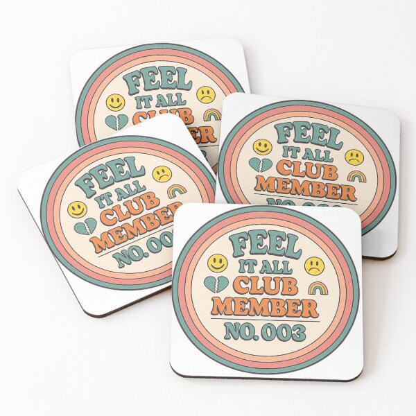 Item preview, Feel It All Club – Member No. 003 | Groovy Emotional Patch designed and sold by Feel It All Club.