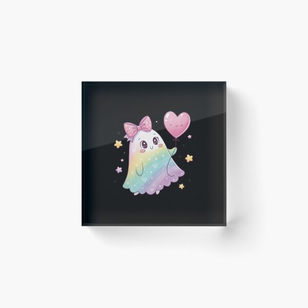 Item preview, Cute Ghost Heart Balloon Halloween designed and sold by MOHITSALVI.