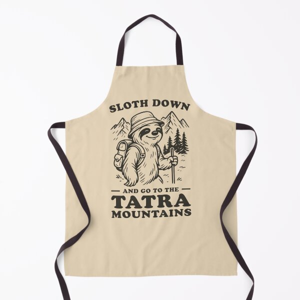 Item preview, Sloth Down and Go to the Tatra Mountains designed and sold by Maud Tee Art.
