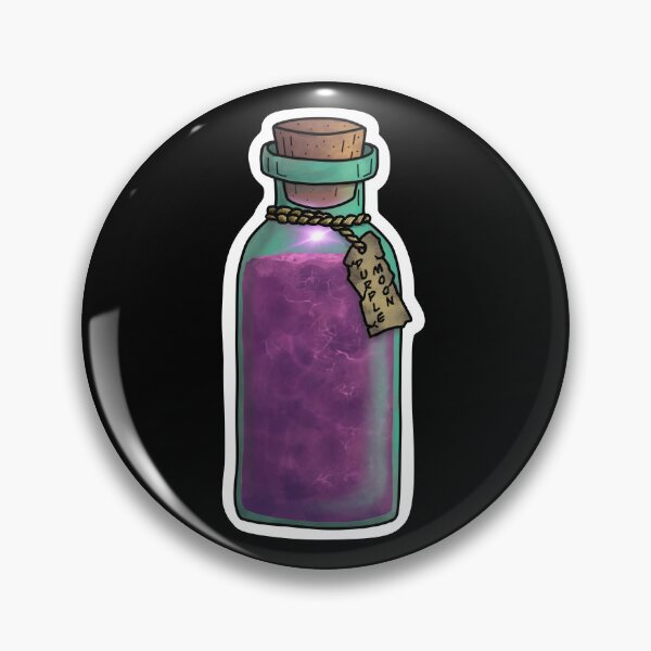 Artikelvorschau, Purple Moon Elixir – Mystische Zaubertrankkunst entworfen und verkauft von Iskren Krastev.