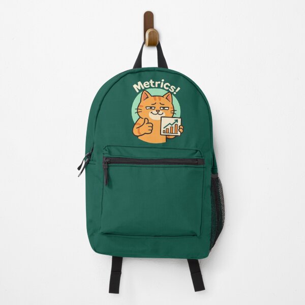 Item preview, Confident Cat with Metrics Chart designed and sold by Yuliya Brush.