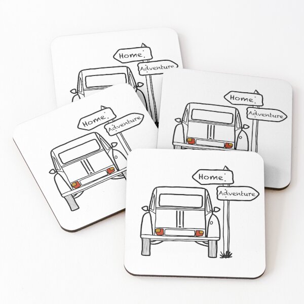 Item preview, Citroën 2CV car Adventures designed and sold by OhNoNotAgain42.