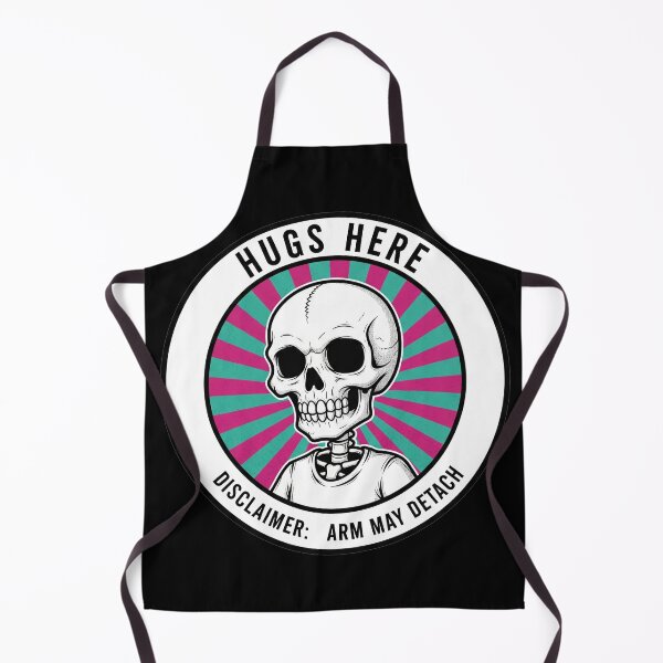 Item preview, Hugs Here Disclaimer: Arm May Detach Skeleton designed and sold by Owcomm.