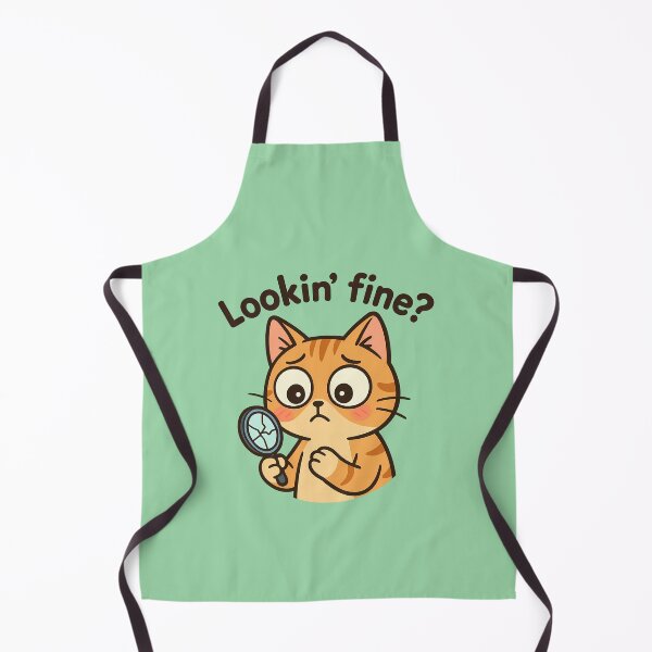 Item preview, Lookin’ Fine Cat Inspector designed and sold by Yuliya Brush.