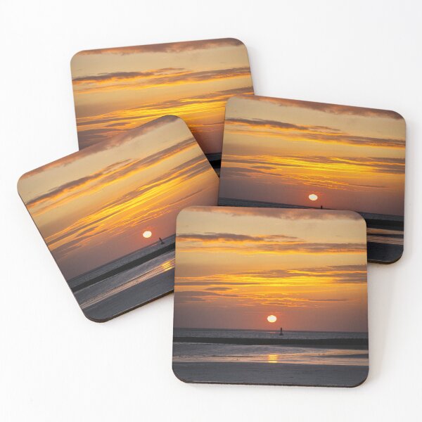 Item preview, Sunset on Norderney beach designed and sold by Ruhrpottpicture.