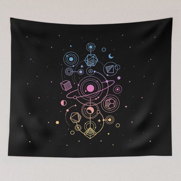 Item preview, Critical Solar System - Rainbow D20 Dice designed and sold by Snouleaf.