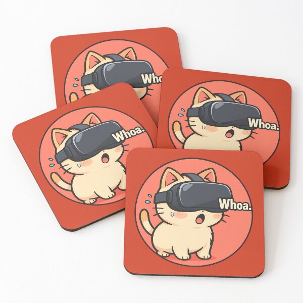 Item preview, Virtual Reality Cat Reaction designed and sold by Yuliya Brush.