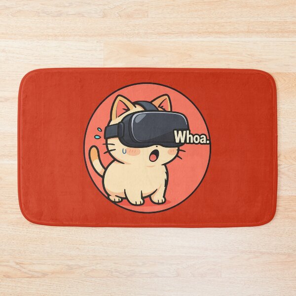 Item preview, Virtual Reality Cat Reaction designed and sold by Yuliya Brush.