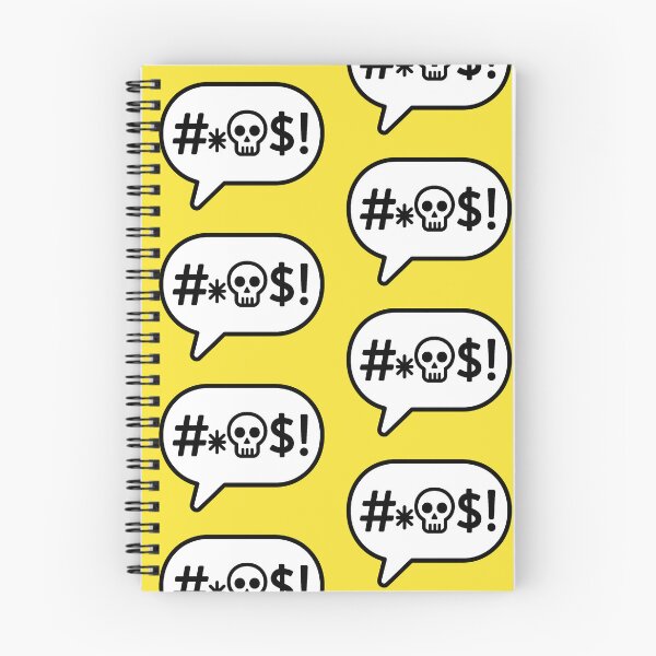 Item preview, Censored Rage – Comic Swear Bubble with Skull designed and sold by hangmeart.