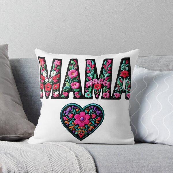 Item preview, Mama with Love Floral Art Print designed and sold by Mate0 designer.