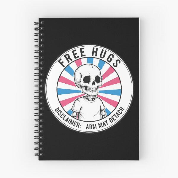 Item preview, Free Hugs Disclaimer: Arm May Detach Skeleton designed and sold by Owcomm.