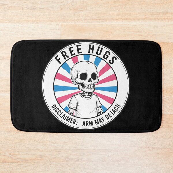 Item preview, Free Hugs Disclaimer: Arm May Detach Skeleton designed and sold by Owcomm.