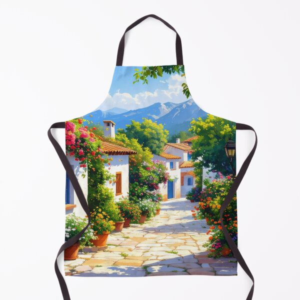 Item preview, Italian village in the mountains designed and sold by ImageMagic2024.