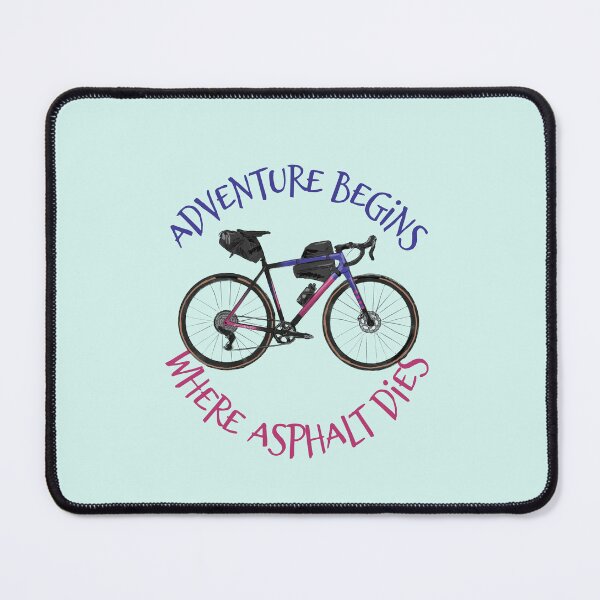 Item preview, Where Asphalt Ends – Specialized Crux Gravel Adventure bikepacking designed and sold by Badger-shop.
