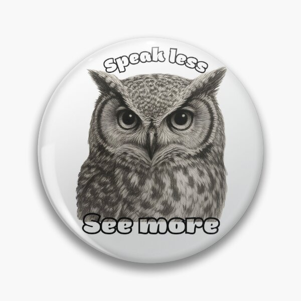 Item preview, Speak Less. See more. designed and sold by PawPrintedArt.