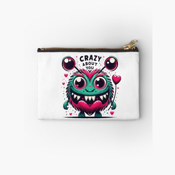 Item preview, Crazy About You – Cute Monster Love Design designed and sold by gigabaitas.
