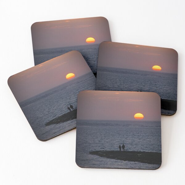 Item preview, On the beach of Norderney at sunset designed and sold by Ruhrpottpicture.