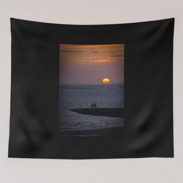 Item preview, On the beach of Norderney at sunset designed and sold by Ruhrpottpicture.