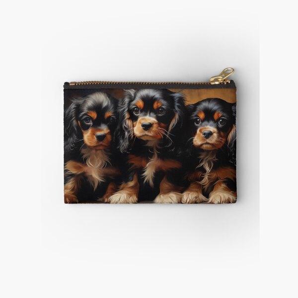 Item preview, Three Cavalier King Charles Spaniel Puppies designed and sold by PetsArt.