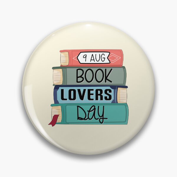 Item preview, 9 Aug Book Lovers Day - Wacky Holidays  designed and sold by ChemicalXShop.