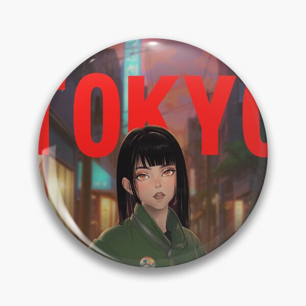 Item preview, "Tokyo Nights" – Girl on a Tokyo Street designed and sold by Kasza-89.