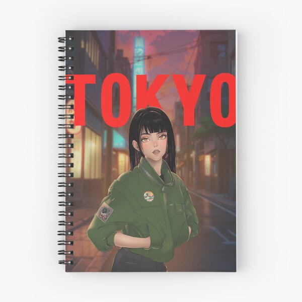 Item preview, "Tokyo Nights" – Girl on a Tokyo Street  designed and sold by Kasza-89.