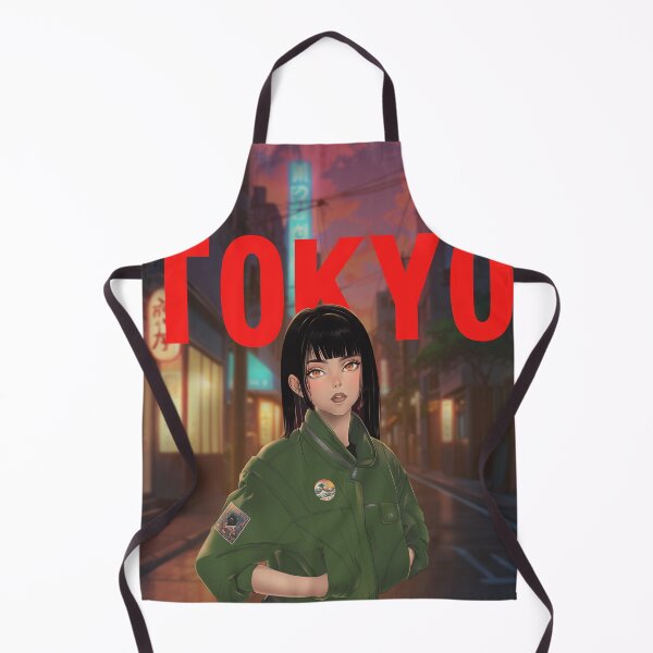 Item preview, "Tokyo Nights" – Girl on a Tokyo Street designed and sold by Kasza-89.