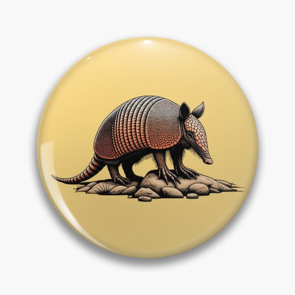 Item preview, Detailed Armadillo Illustration designed and sold by PrintBreeze.