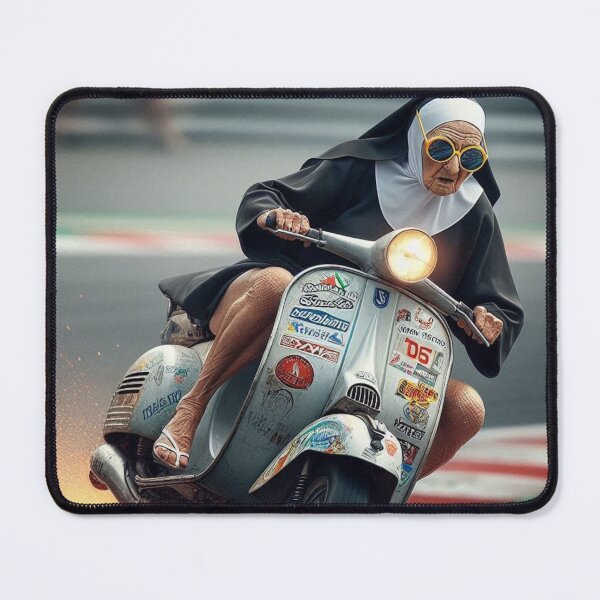 Item preview, "Holy Shift! Nun on the Run!" designed and sold by Print Fiction.