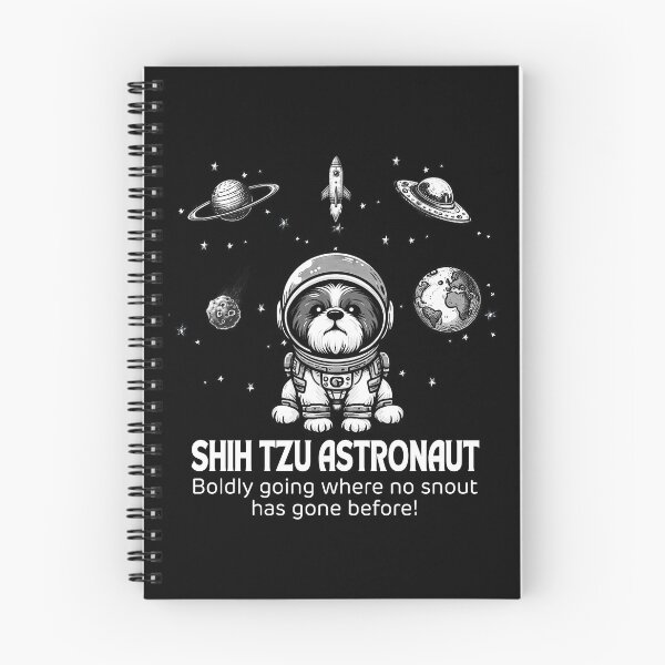 Item preview, Astronaut Shih Tzu Funny Space designed and sold by doodIllustrate.