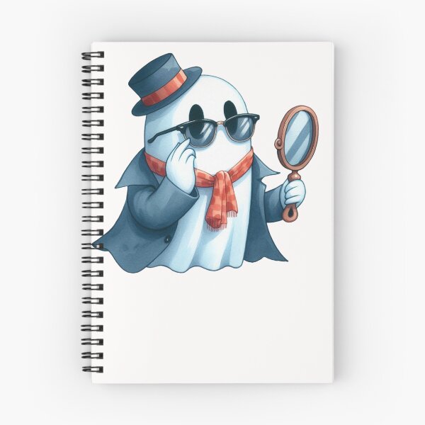 Item preview, Funny Retro Halloween Ghost  designed and sold by cawtoon.
