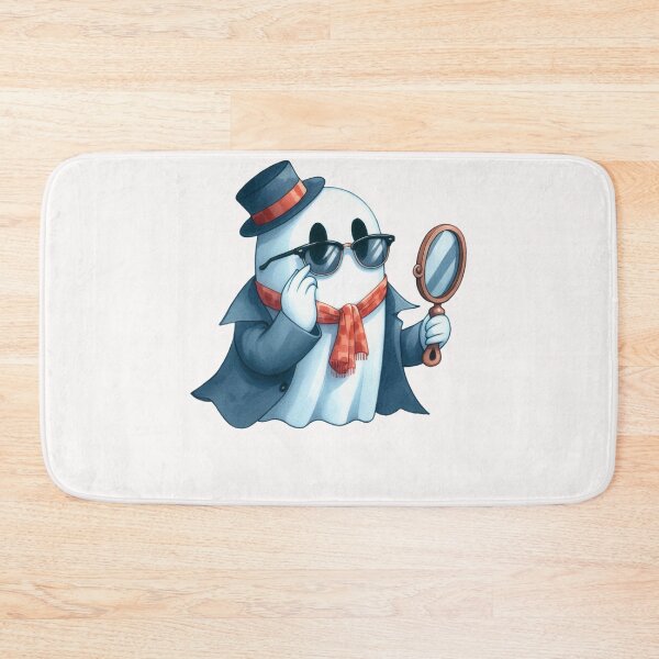 Item preview, Funny Retro Halloween Ghost  designed and sold by cawtoon.