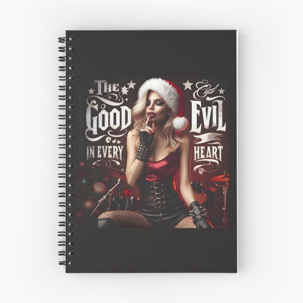 Item preview, Rock Lady Silence Christmas designed and sold by Voodoo Store Paranormal Collections.