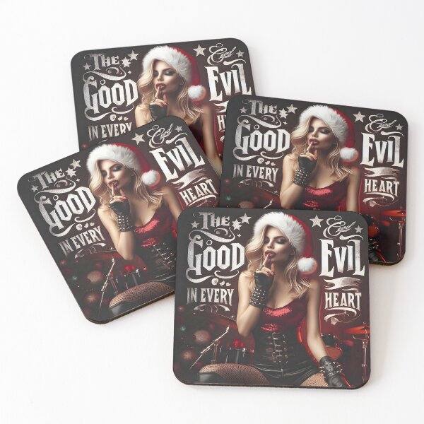 Item preview, Rock Lady Silence Christmas designed and sold by Voodoo Store Paranormal Collections.