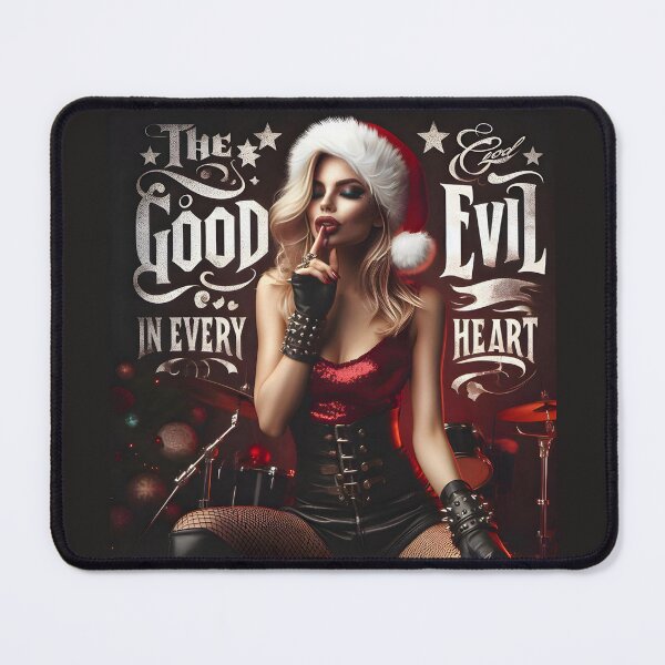 Item preview, Rock Lady Silence Christmas designed and sold by Voodoo Store Paranormal Collections.
