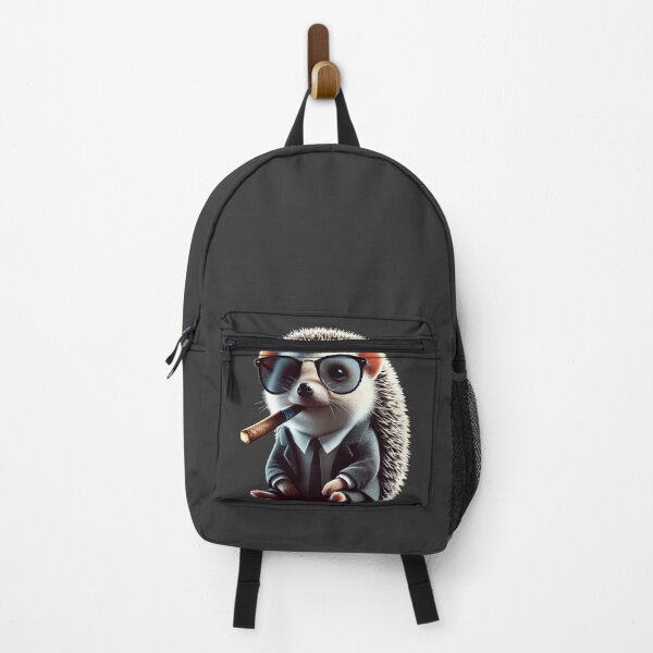 Item preview, Stylish Hedgehog in Suit with Cigar designed and sold by Simon Widhopf.